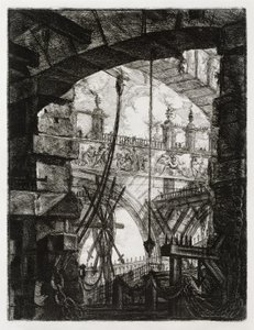 Der große Platz von Giovanni Battista Piranesi