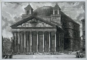 Pantheon in Rom von Giovanni Battista Piranesi