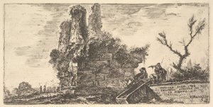 Grab der drei Curiatii-Brüder in Albano, ca. 1748