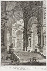 Skulpturengalerie von Giovanni Battista Piranesi