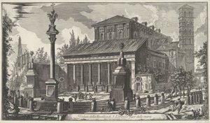 Sankt Laurentius vor den Mauern in Rom von Giovanni Battista Piranesi