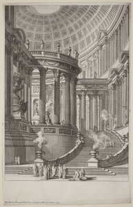 Antiker Tempel von Giovanni Battista Piranesi