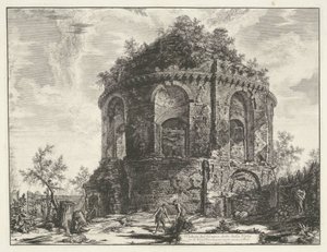 Tempio della Tosse bei Tivoli von Giovanni Battista Piranesi