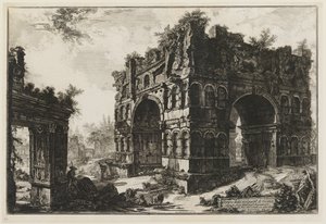 Janustempel von Giovanni Battista Piranesi