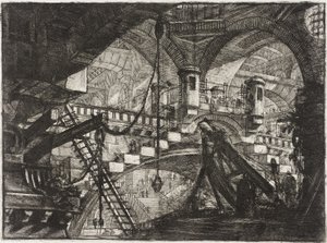 Der Bogen mit Muschelornament von Giovanni Battista Piranesi