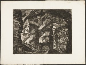 Der gotische Bogen, Tafel 14 aus Imaginary Prisons