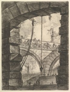 Die große Piazza, aus Carceri d
