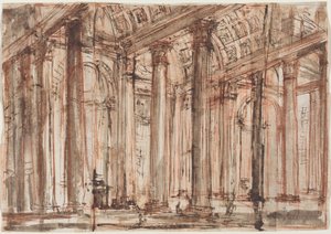 Das Portikus des Pantheon von Giovanni Battista Piranesi