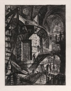 Der Runde Turm, Platte 3 aus Carceri