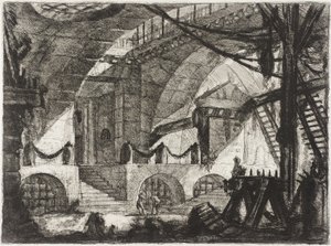 Der Sägebock von Giovanni Battista Piranesi