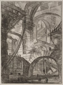 Das rauchende Feuer von Giovanni Battista Piranesi