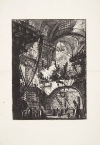 Das rauchende Feuer von Giovanni Battista Piranesi