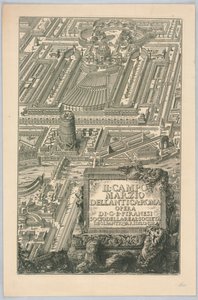Titelseite, "Il Campo Marzio dell