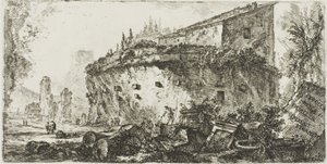 Grab der Scipios, Platte 18 aus Einige Ansichten von Triumphbögen und anderen Bögen von Giovanni Battista Piranesi