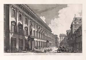 Veduta del Palazzo Odescalchi, aus Vedute di Roma