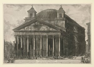 Ansicht des Pantheon von Giovanni Battista Piranesi