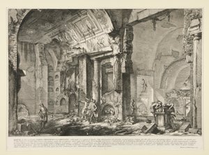 Veduta di altra parte della Camera Sepolcrale di L. Arrunzio, aus Le Antichità Romane