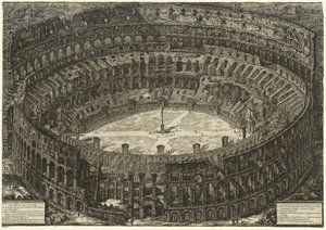 Ansichten von Rom: Das Kolosseum von Giovanni Battista Piranesi