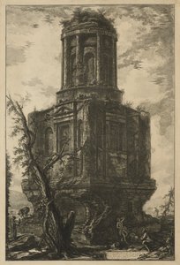 Ansichten von Rom: Das Grab, genannt La Connocchia von Giovanni Battista Piranesi