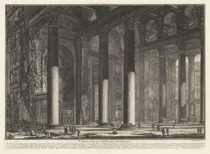 Vorhalle des Pantheon in Rom