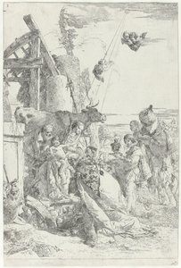 Anbetung des Christuskindes durch die drei Könige