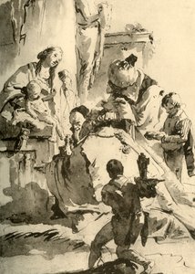 Anbetung der Könige, um 1745, 1928