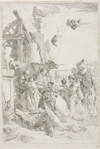 Anbetung der Heiligen Drei Könige, ca. 1740