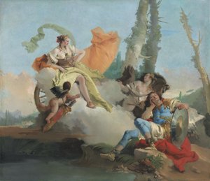 Armida begegnet dem schlafenden Rinaldo