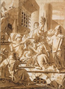 Enthauptung von zwei männlichen Heiligen von Giovanni Battista Tiepolo
