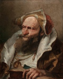 Büste eines alten Mannes, 1751-55