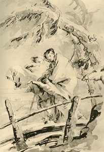 Flucht nach Ägypten, vor 1752, 1928 von Giovanni Battista Tiepolo