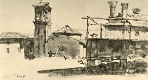 Gruppe von Gebäuden, Mitte 18. Jahrhundert, 1928