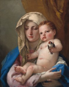 Madonna mit dem Stieglitz von Giovanni Battista Tiepolo