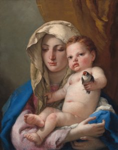 Madonna des Stieglitzes, ca. 1767-1770 von Giovanni Battista Tiepolo