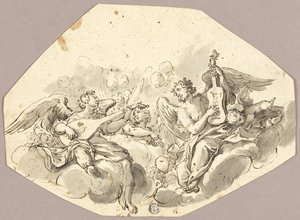 Musizierende Engel von Giovanni Battista Tiepolo