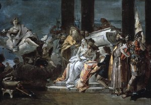 Das Opfer der Iphigenie, 1735 von Giovanni Battista Tiepolo