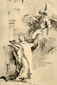 Die Verkündigung, Mitte 18. Jahrhundert, 1928