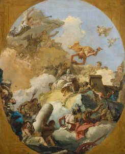 Die Apotheose der spanischen Monarchie, ca. 1765