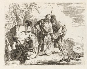 Der Astrologe und der junge Soldat, aus Vari capricci (Verschiedene Capriccios)