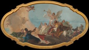 Die Verherrlichung der Familie Barbaro von Giovanni Battista Tiepolo