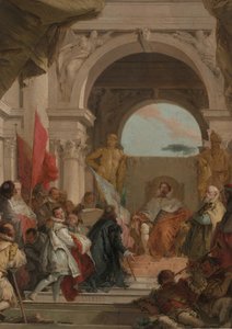 Die Investitur von Bischof Harold als Herzog von Franken von Giovanni Battista Tiepolo