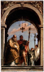 Zwei Heilige von Giovanni Battista Tiepolo
