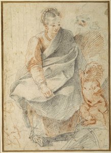 Die Heilige Familie von Giovanni Battista Vanni