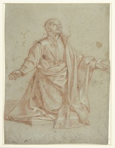 Der heilige Ignatius von Loyola im Gebet von Giovanni Battista del Cairo