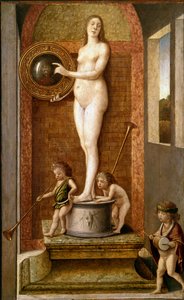 Allegorie der Klugheit (oder Eitelkeit) von Giovanni Bellini