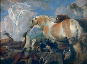 Die Schöpfung von Giovanni Benedetto Castiglione