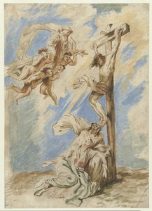 Christus am Kreuz von Giovanni Benedetto Castiglione