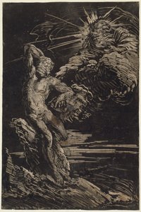 Die Erschaffung Adams von Giovanni Benedetto Castiglione