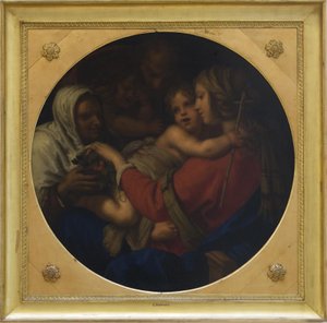 Die Heilige Familie von Giovanni Biliverti
