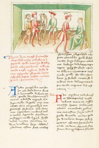Dekameron, Der Weg zum Erfolg; Zima spricht mit der Frau von Francesco, Dritter Tag, Novelle 5 von Giovanni Boccaccio